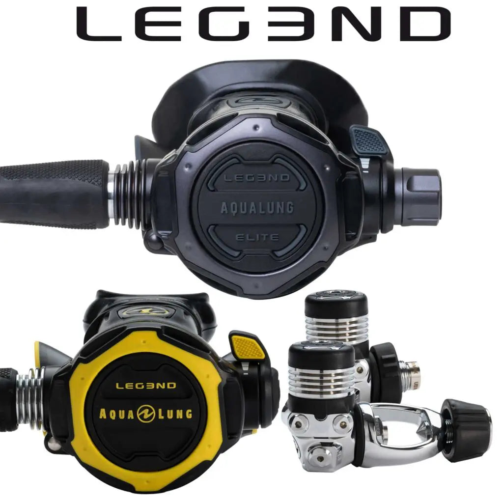 Aqualung Legend Elite Black Regulator Set